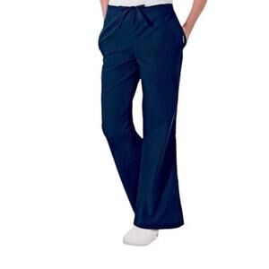 NWT Landau Modern Fit Navy Blue Women’s Scrub Pants Large 2035